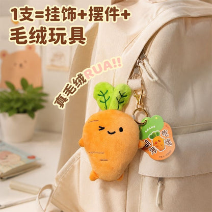 【NEW ARRIVAL】Fruit Plush Pendant Black Ink Pen-SHIP WITH OTHER ITEMS