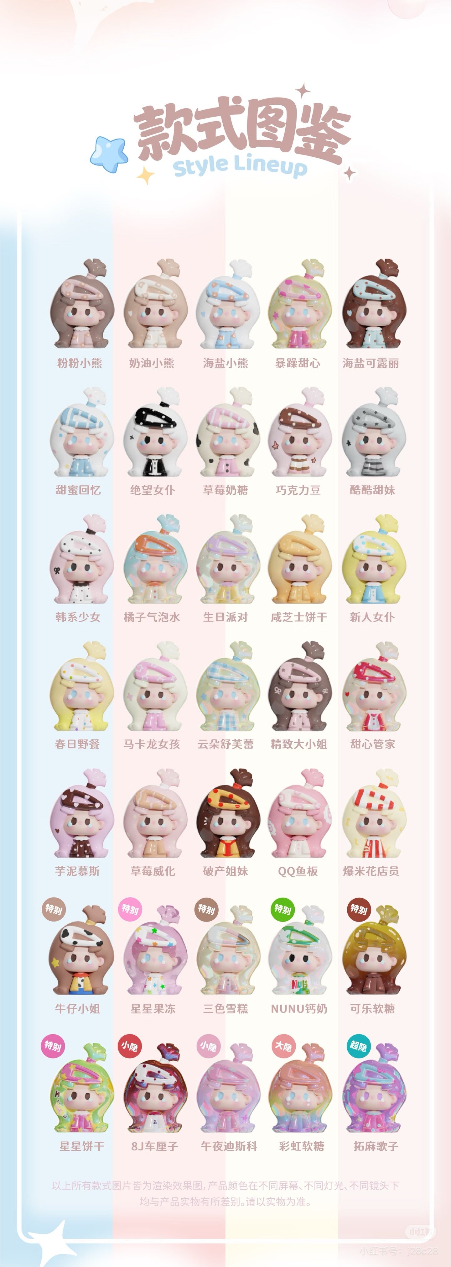 【NEW ARRIVAL】Nunu Mini Hair Clip Mini Bean,5 in 1 bag