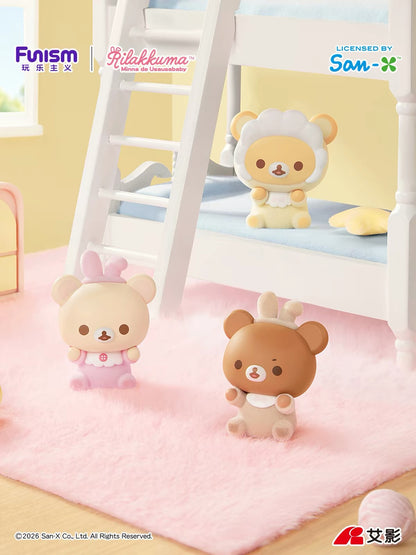 【NEW ARRIVAL】Rilakkuma Usausa Baby Mini Bean,3 in 1 bag