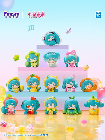 【NEW ARRIVAL】Hatsune Miku Fruit Candy Mini Bean,3 in 1 box