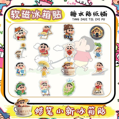 【NEW ARRIVAL】Shinchan Summer Soft Fridge Magnet,2 in 1 bag-SHIP WITH OTHER ITEMS