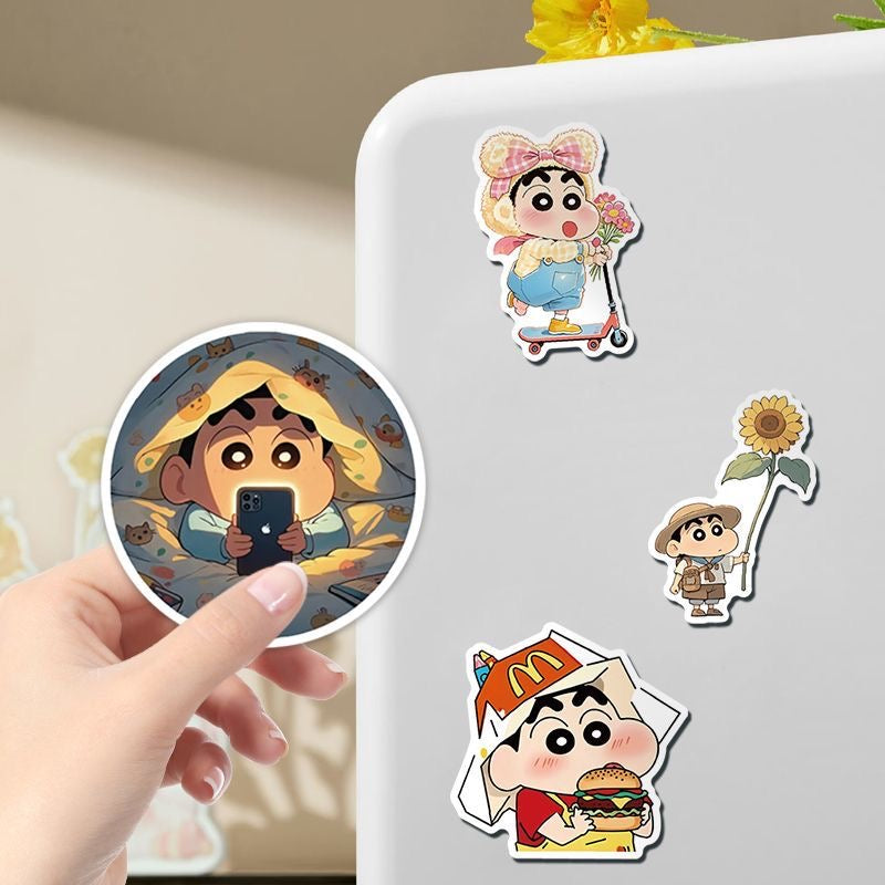 【NEW ARRIVAL】Shinchan Summer Soft Fridge Magnet,2 in 1 bag-SHIP WITH OTHER ITEMS