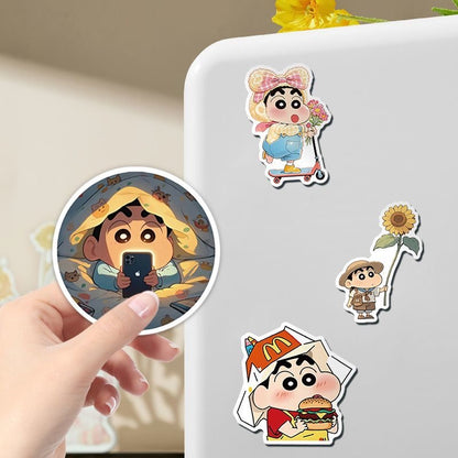 【NEW ARRIVAL】Shinchan Summer Soft Fridge Magnet,2 in 1 bag-SHIP WITH OTHER ITEMS
