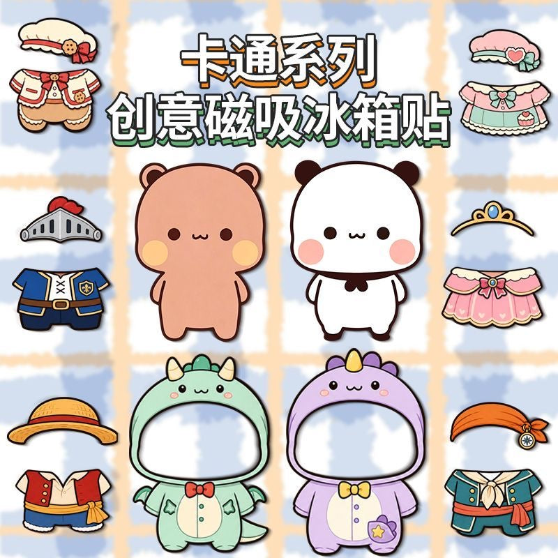 【NEW ARRIVAL】Yier And Bubu Change Outfit Magnet V2-SHIP WITH OTHER ITEMS