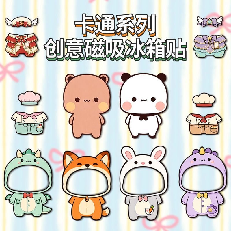 【NEW ARRIVAL】Yier And Bubu Change Outfit Magnet V2-SHIP WITH OTHER ITEMS