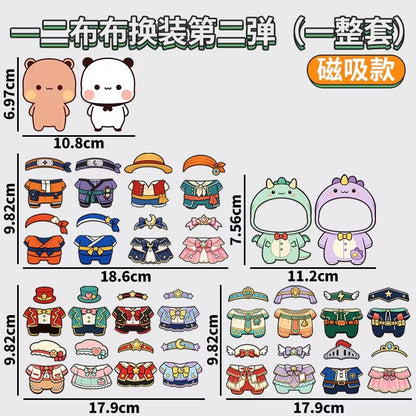 【NEW ARRIVAL】Yier And Bubu Change Outfit Magnet V2-SHIP WITH OTHER ITEMS