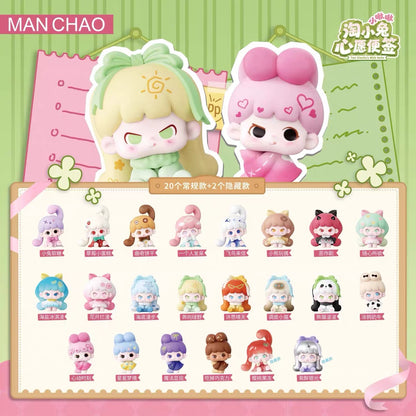 【NEW ARRIVAL】Little Bunches Tao Xiaotu's Wish Note Mini Bean,4 in 1 bag