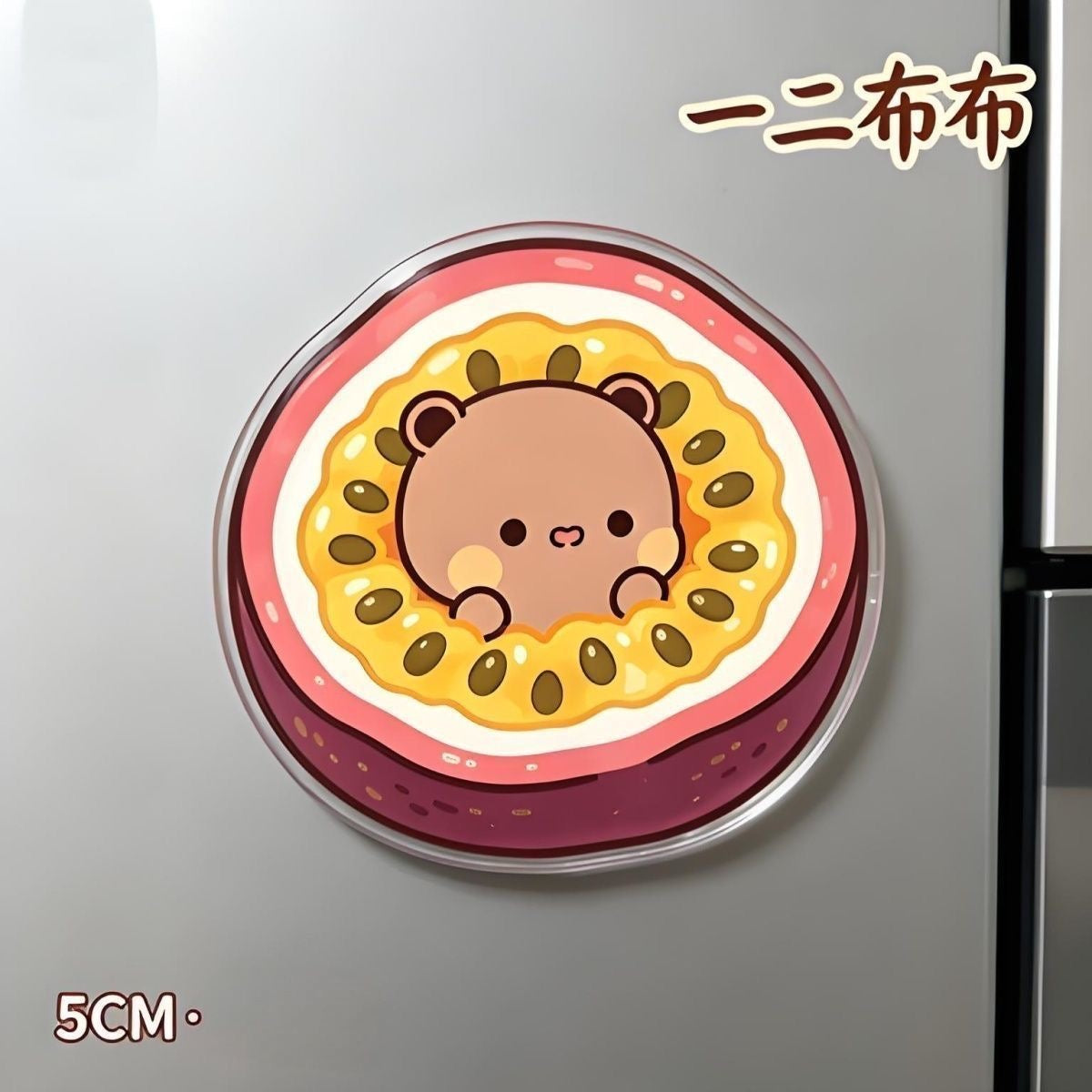 【NEW ARRIVAL】Yier And Bubu Fruit 5cm Acrylic Fridge Magnet-SHIP WITH OTHER ITEMS