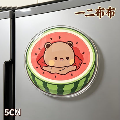 【NEW ARRIVAL】Yier And Bubu Fruit 5cm Acrylic Fridge Magnet-SHIP WITH OTHER ITEMS