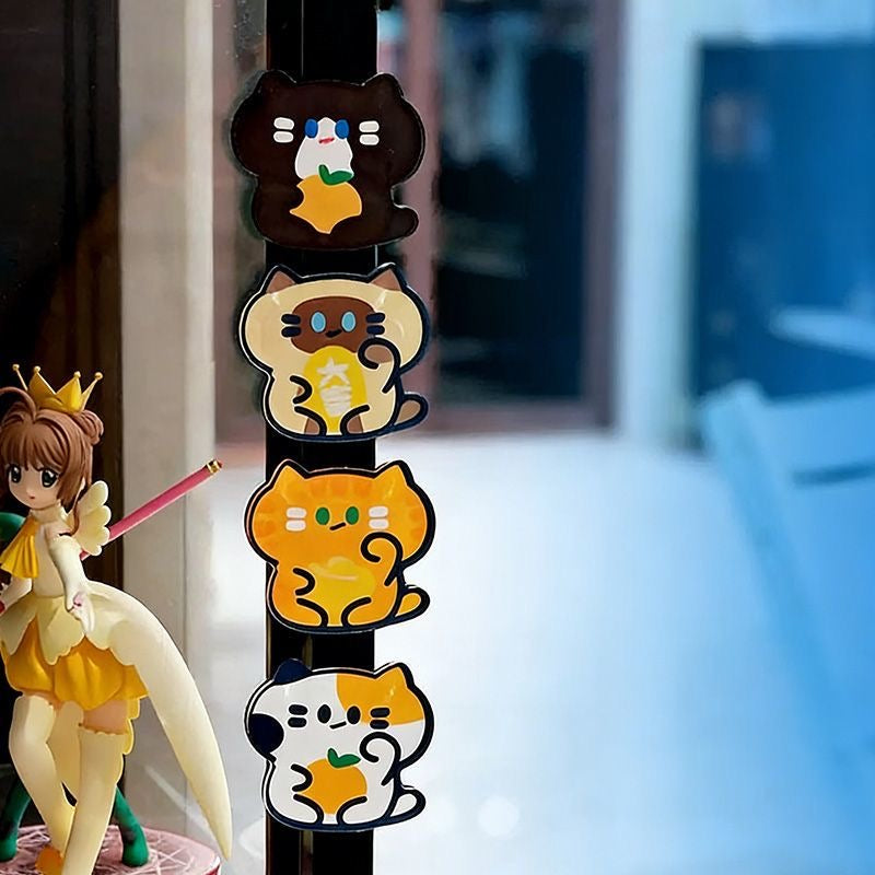 【NEW ARRIVAL】4 Cats Fridge Magnet-SHIP WITH OTHER ITEMS