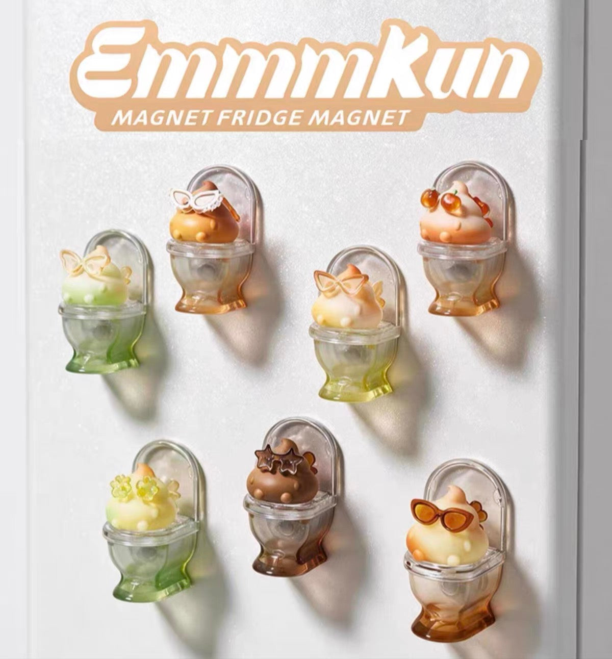 【NEW ARRIVAL】Emmmkun Mini Toilet Fridge Magnet-SHIP WITH OTHER ITEMS