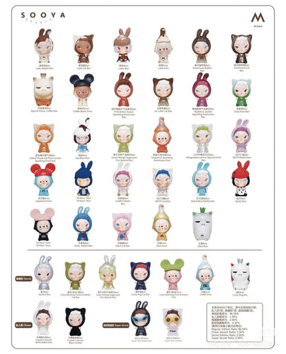 【NEW ARRIVAL-8.27th】Sooya Studio x M Stand Coffee Series Mini Bean,4 in 1 box