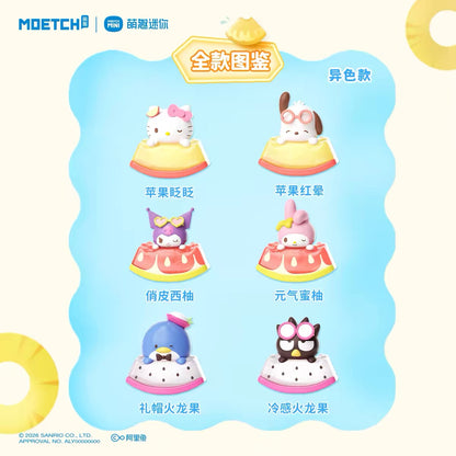 【NEW ARRIVAL】Moetch Sanrio Sweet Fruit Rocking Mini Bean-SHIP WITH OTHER ITEMS