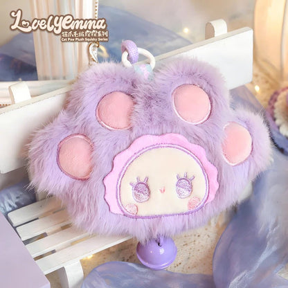 【NEW ARRIVAL】Lovely Emma Cat Paw Plush Squishy Pendant-SHIP WITH OTHER ITEMS