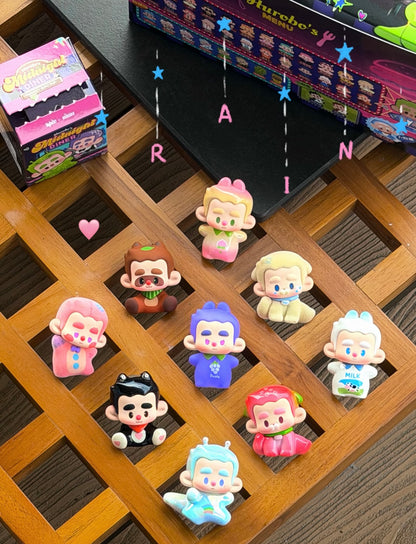 【NEW ARRIVAL】Hurobo Midnight Diner Mini Figure,3 in 1 box