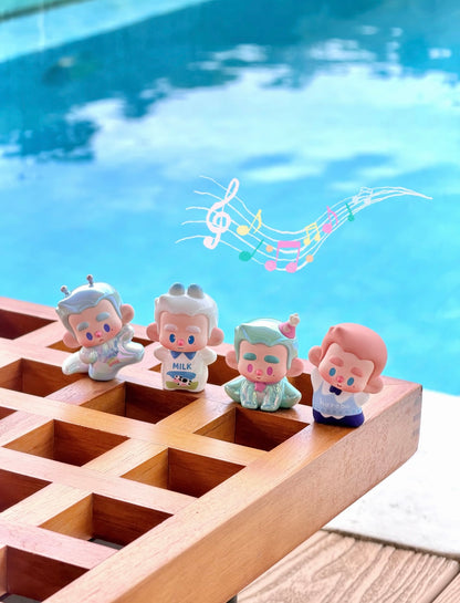 【NEW ARRIVAL】Hurobo Midnight Diner Mini Figure,3 in 1 box
