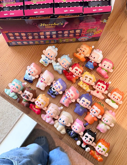 【NEW ARRIVAL】Hurobo Midnight Diner Mini Figure,3 in 1 box