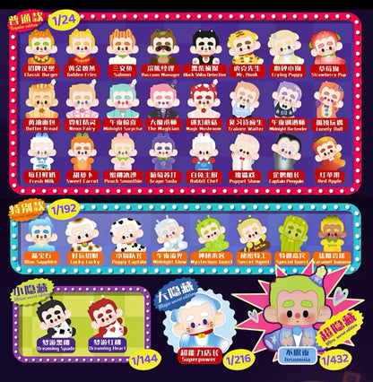 【NEW ARRIVAL】Hurobo Midnight Diner Mini Figure,3 in 1 box