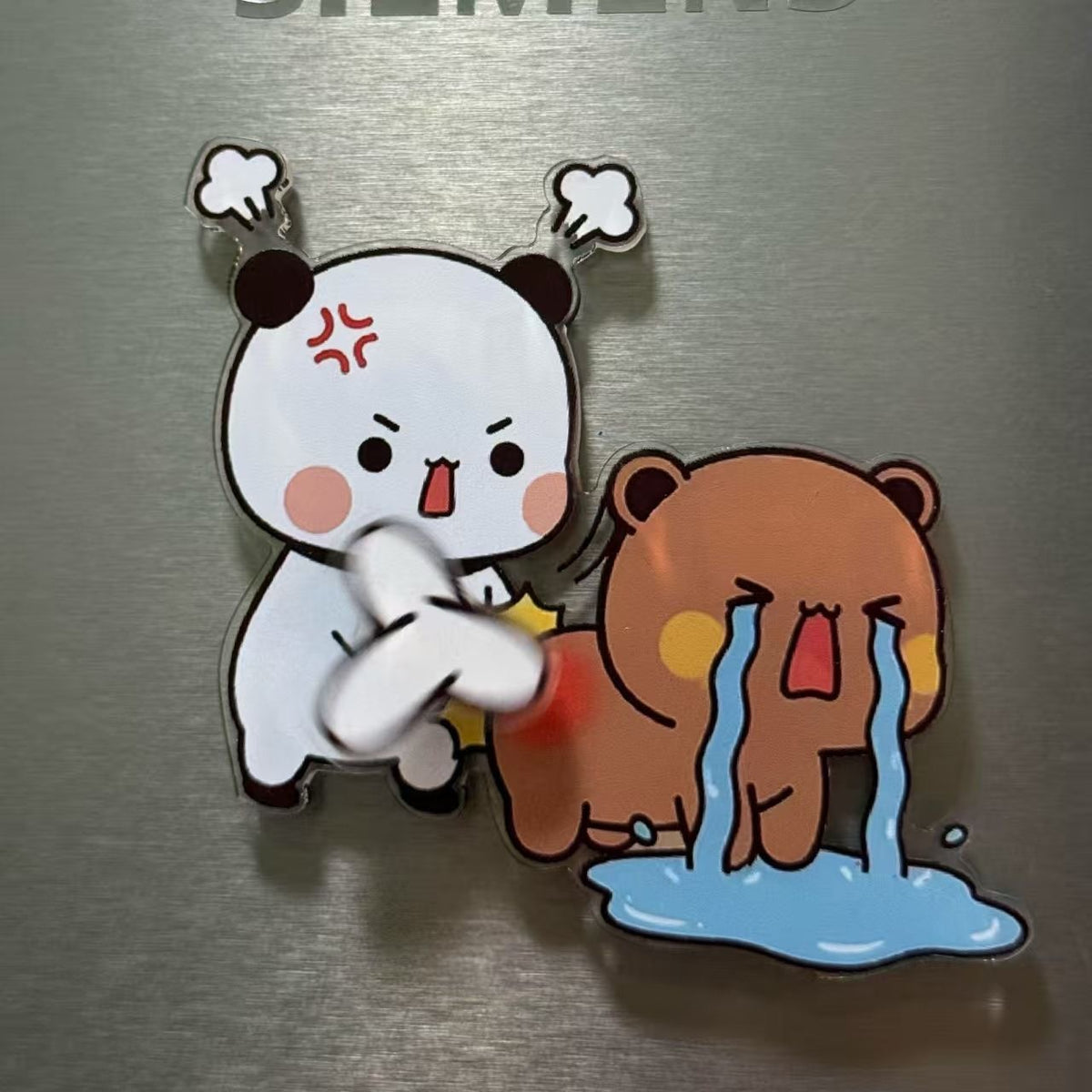 【NEW ARRIVAL】Yier And Bubu Spinning Fridge Magnet-SHIP WITH OTHET ITEMS