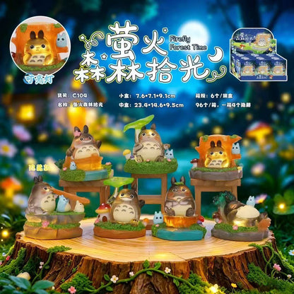 【NEW ARRIVAL】Ghibli Totoro Firefly Forest Time Light Figure
