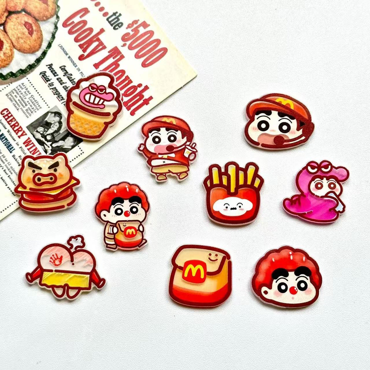 【NEW ARRIVAL】Shinchan McDonald Fridge Magnet-SHIP WITH OTHET ITEMS