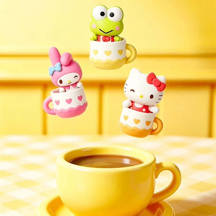【NEW ARRIVAL】Sanrio Kada Magnet Cup Mini Bean-SHIP WITH OTHET ITEMS