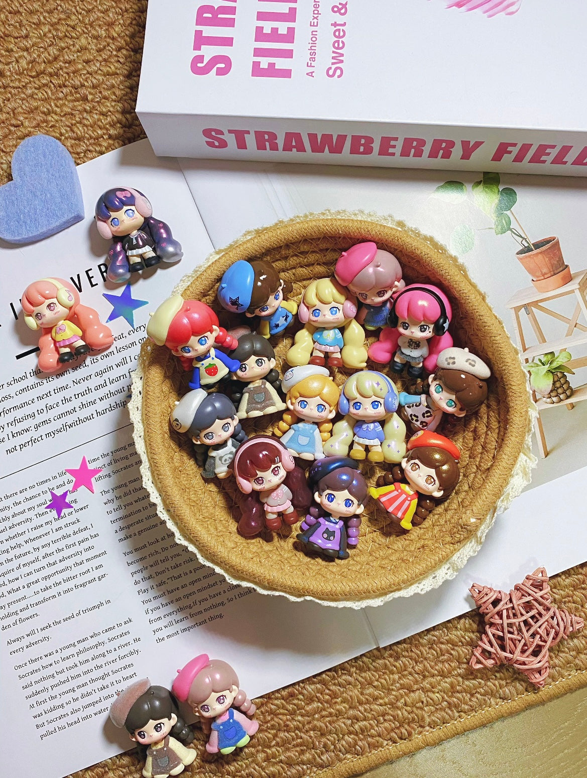 【NEW ARRIVAL】Coco School Idol Mini Bean,4 in 1 bag