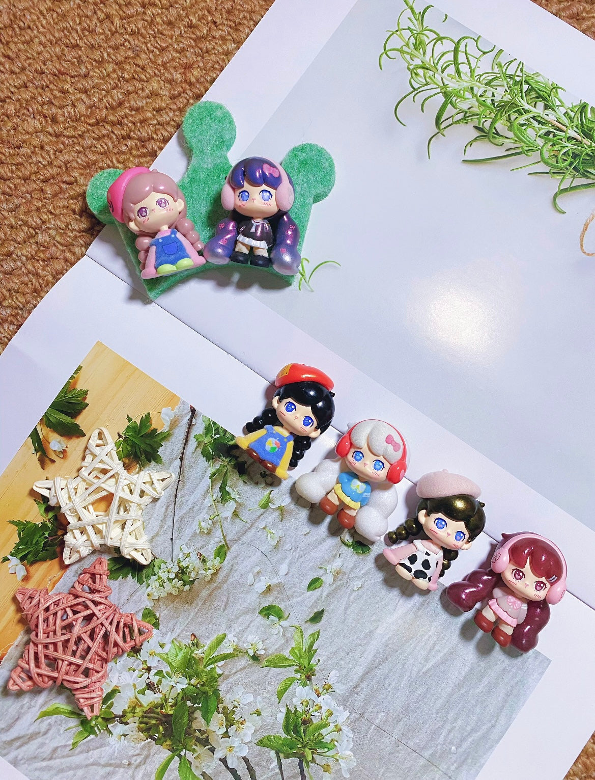 【NEW ARRIVAL】Coco School Idol Mini Bean,4 in 1 bag