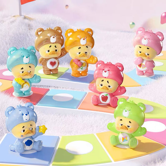 Care Bears UpsetDuck Secret Wish Duck Fuzzy Figure-SHIP WITH OTHET ITEMS