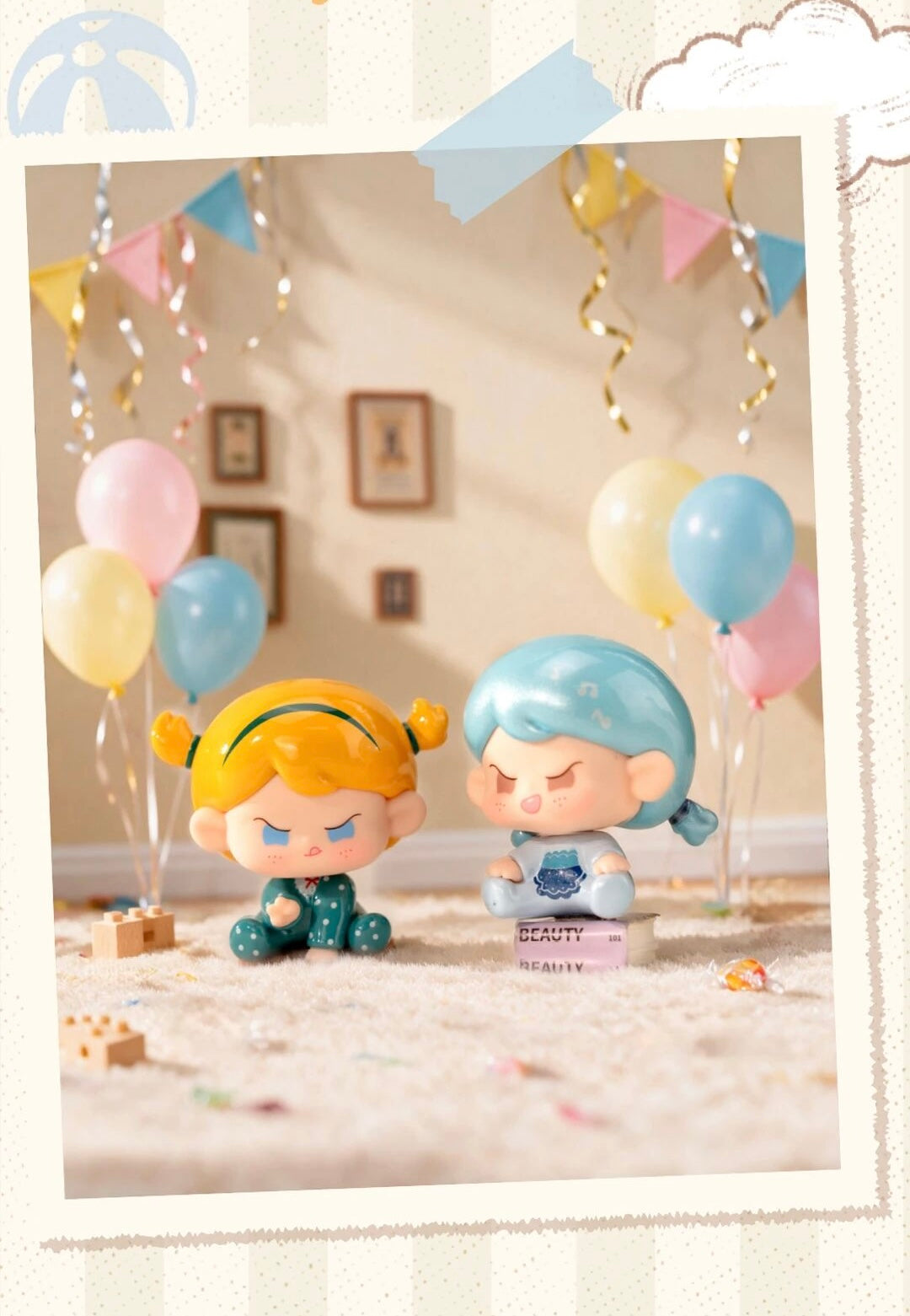 【NEW ARRIVAL】Yaoyao Mask Party Mini Figure-SHIP WITH OTHER ITEMS