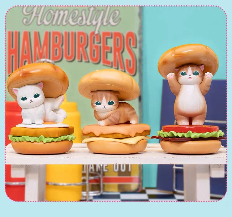 【NEW ARRIVAL】Mofusand Delicious Hamburger Figure