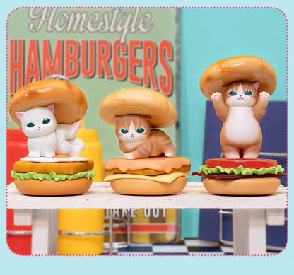 【NEW ARRIVAL】Mofusand Delicious Hamburger Figure