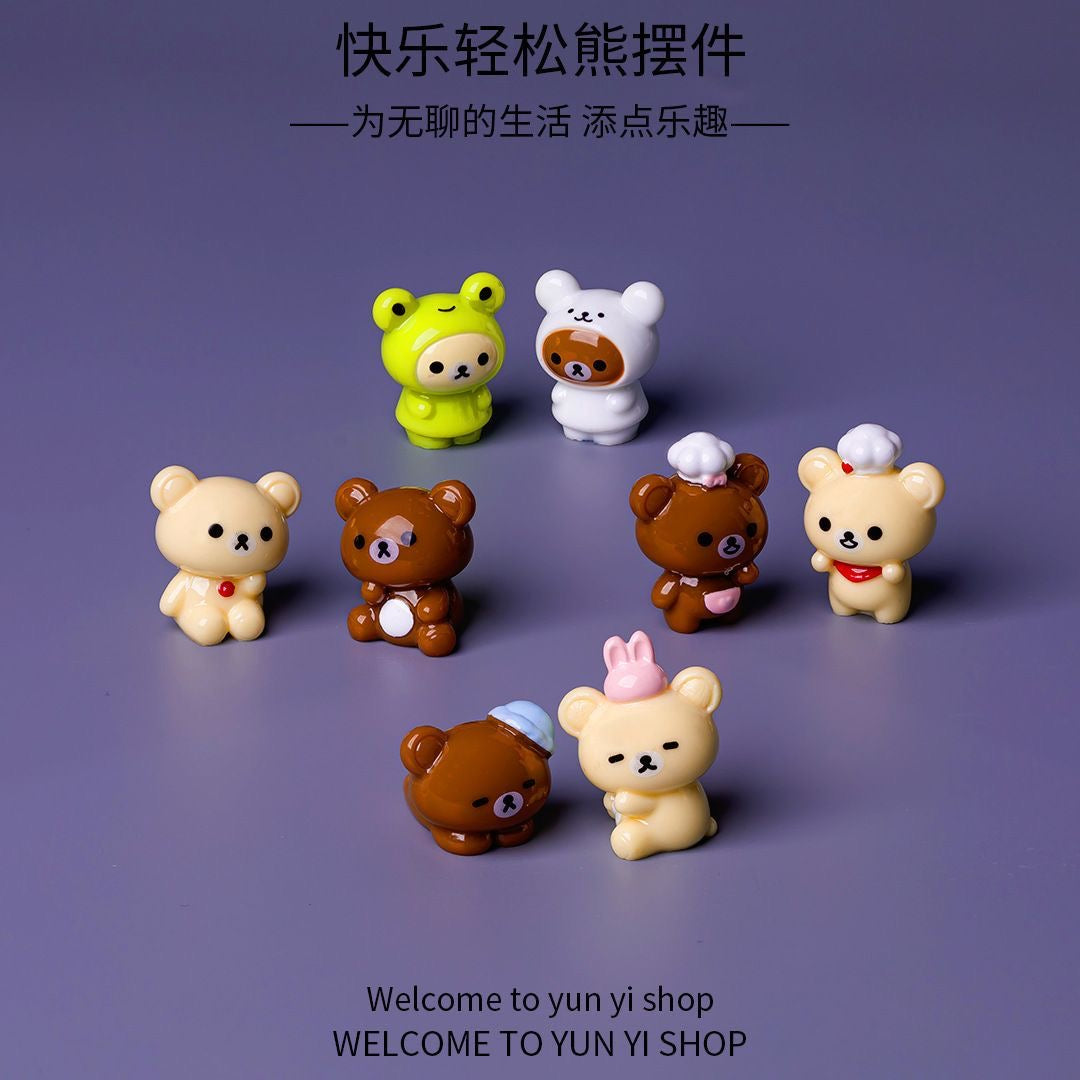 【NEW ARRIVAL】Happy Rilakkuma Mini Bean,2 in 1 bag-SHIP WITH OTHER ITEMS