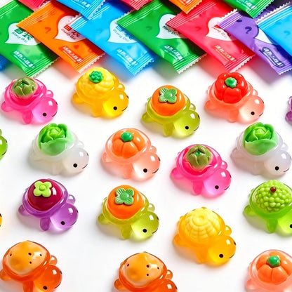 【NEW ARRIVAL】Fruit Luminous Turtle Mini Bean Guess Color Game-SHIP WITH OTHER ITEMS