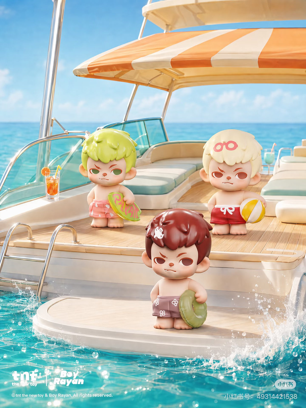【NEW ARRIVAL】Rayan Splash Into Summer Mini Figure-SHIP WITH OTHER ITEMS