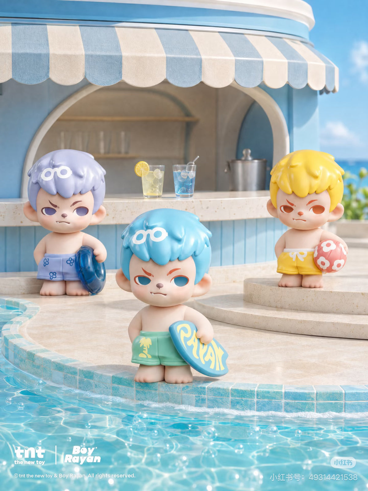 【NEW ARRIVAL】Rayan Splash Into Summer Mini Figure-SHIP WITH OTHER ITEMS