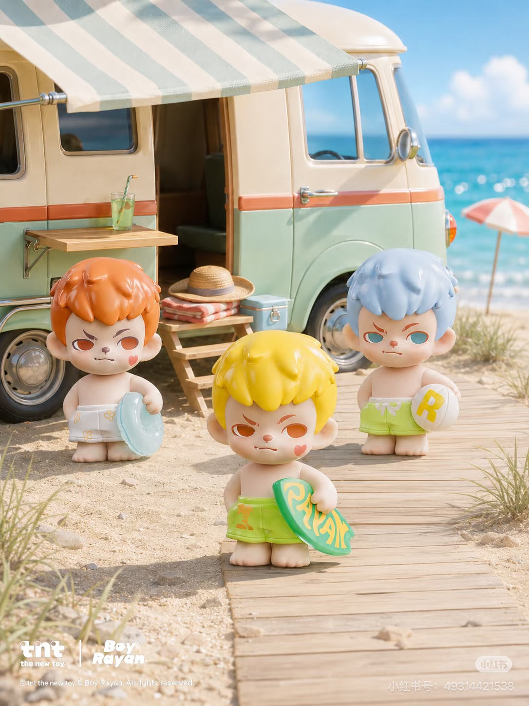 【NEW ARRIVAL】Rayan Splash Into Summer Mini Figure-SHIP WITH OTHER ITEMS