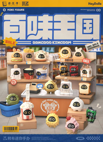 【NEW ARRIVAL】Zenless Zone Zero Flavor Bangboo Kingdom Mini Bean,4 in 1 bag