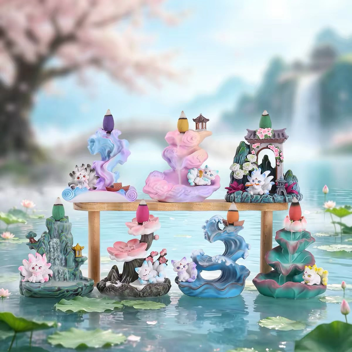 【NEW ARRIVAL】Smoke Fox Like A Dream Figure-SHIP WITH OTHER ITEMS