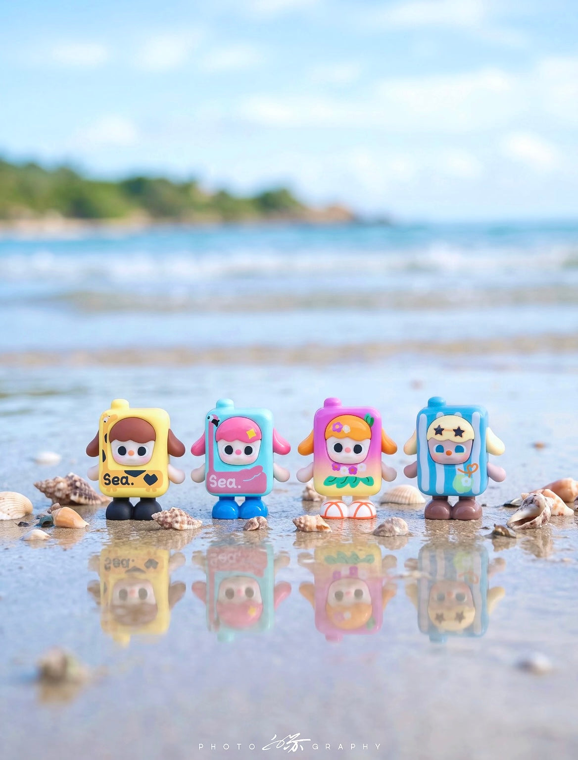 【NEW ARRIVAL】LiLiDog Summer Azure Mini Bean Hanging Card-SHIP WITH OTHER ITEMS