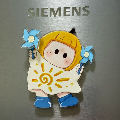 【NEW ARRIVAL】Yoyo Coffee Spinning Fridge Magnet-SHIP WITH OTHER ITEMS