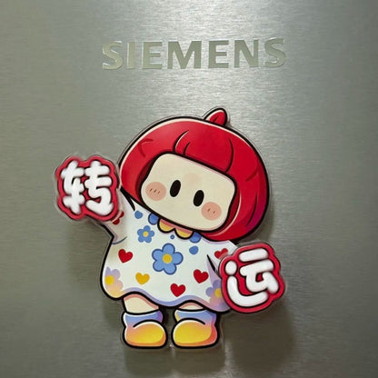 【NEW ARRIVAL】Yoyo Coffee Spinning Fridge Magnet-SHIP WITH OTHER ITEMS