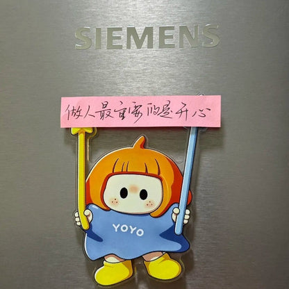【NEW ARRIVAL】Yoyo Coffee Spinning Fridge Magnet-SHIP WITH OTHER ITEMS