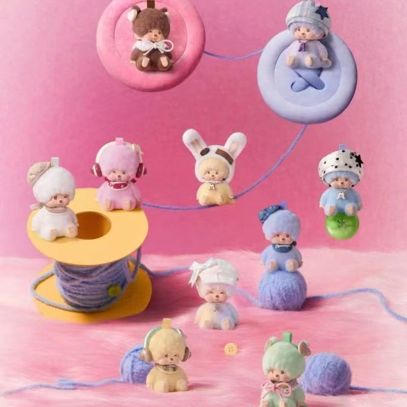 【NEW ARRIVAL】Monchhichi Macarons Pendant