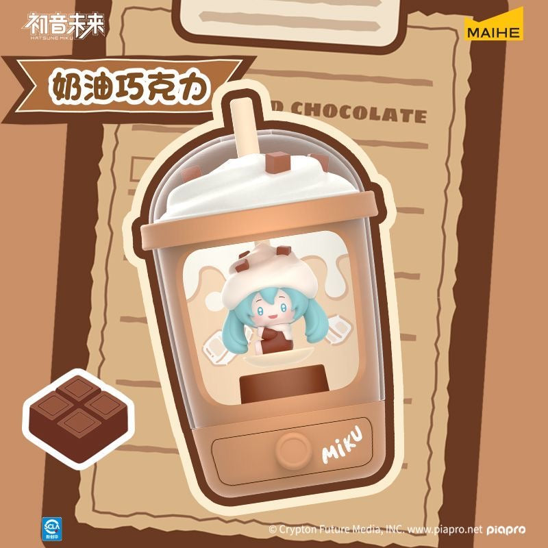 Hatsune Miku Chocolate Cup Rocking Figure-SHIP WITH OTHER ITEMS