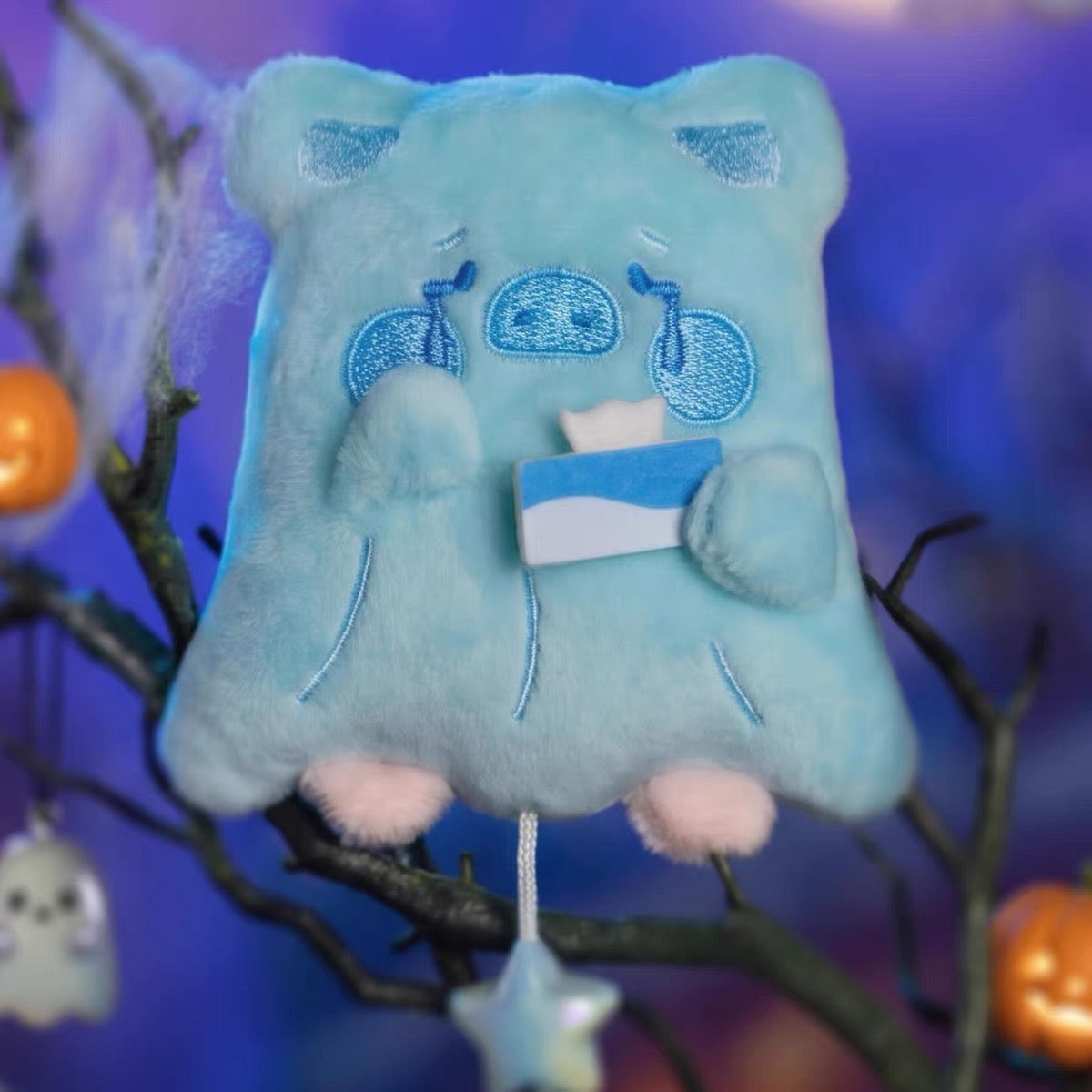 Lulu The Piggy Horror Story Moody Boo Plush Doll Keychain-SHIP WITH OTHER ITEMS