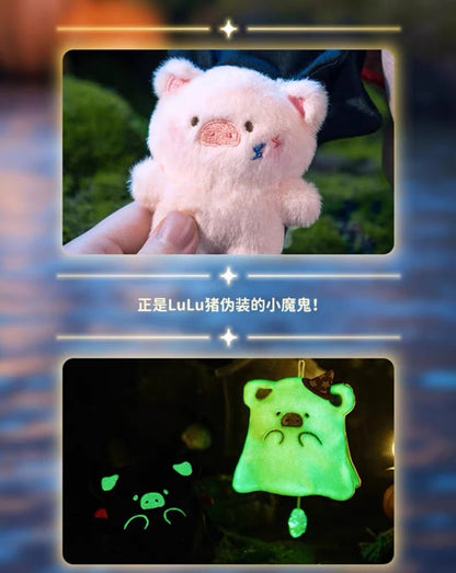 Lulu The Piggy Horror Story Moody Boo Plush Doll Keychain-SHIP WITH OTHER ITEMS