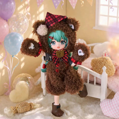 【NEW ARRIVAL】Hatsune Miku Fluffy Sweet Dream Party BJD