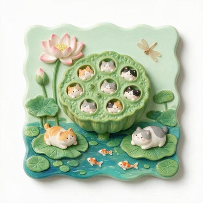 【NEW ARRIVAL】Cat 3D Fridge Magnet