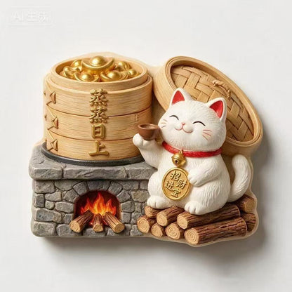 【NEW ARRIVAL】Cat 3D Fridge Magnet
